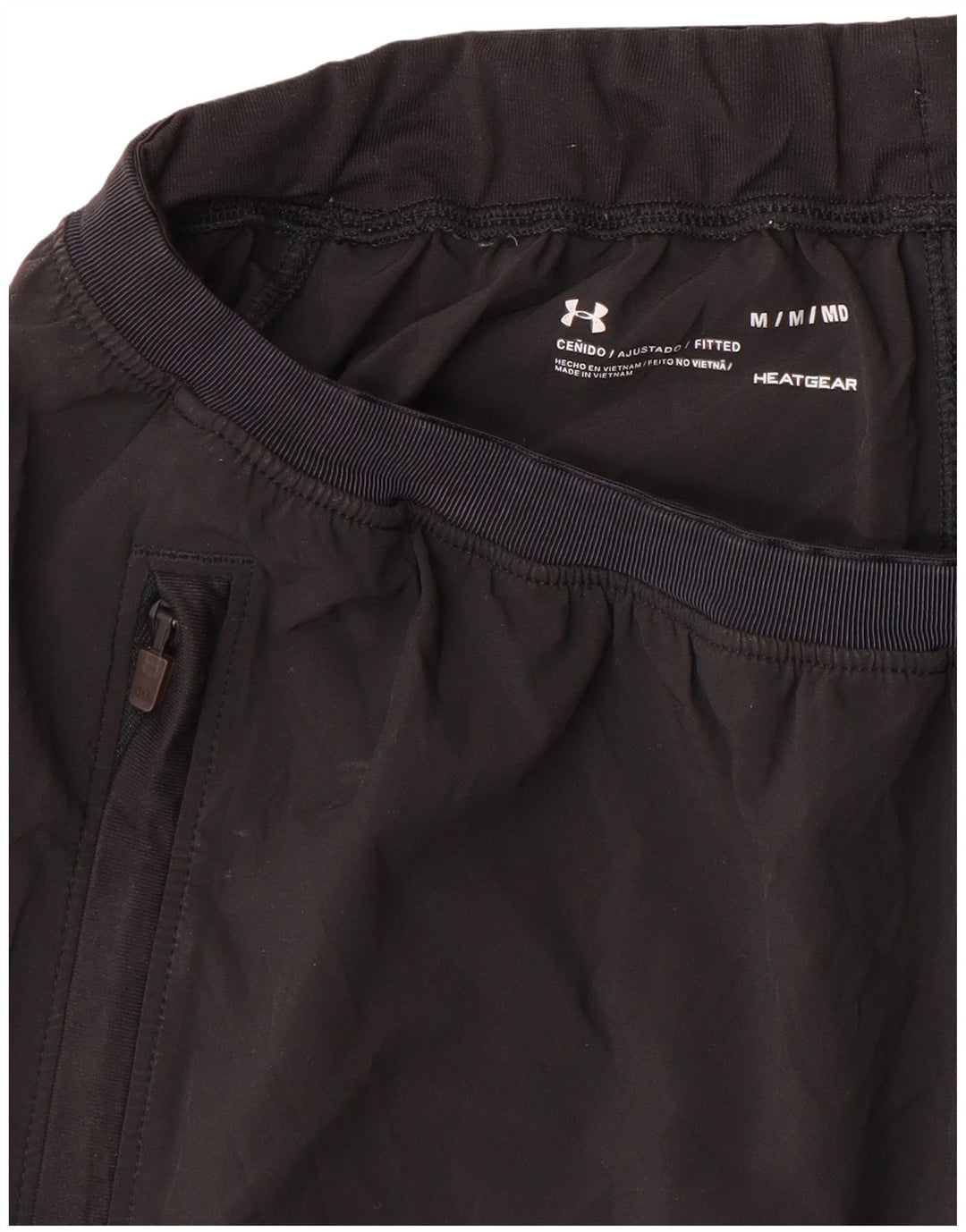 Pantalones de chándal Under Armour Heat Gear para mujer, talla mediana, negro