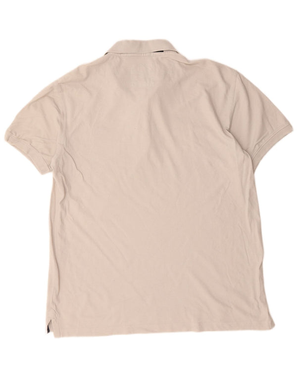 Crew Clothing Polo para hombre XL Algodón blanco