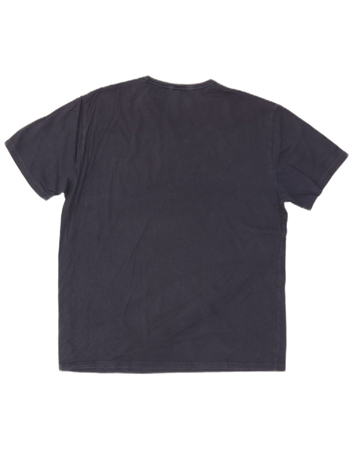 Sun68 Camiseta para hombre Top 2XL Azul marino Algodón