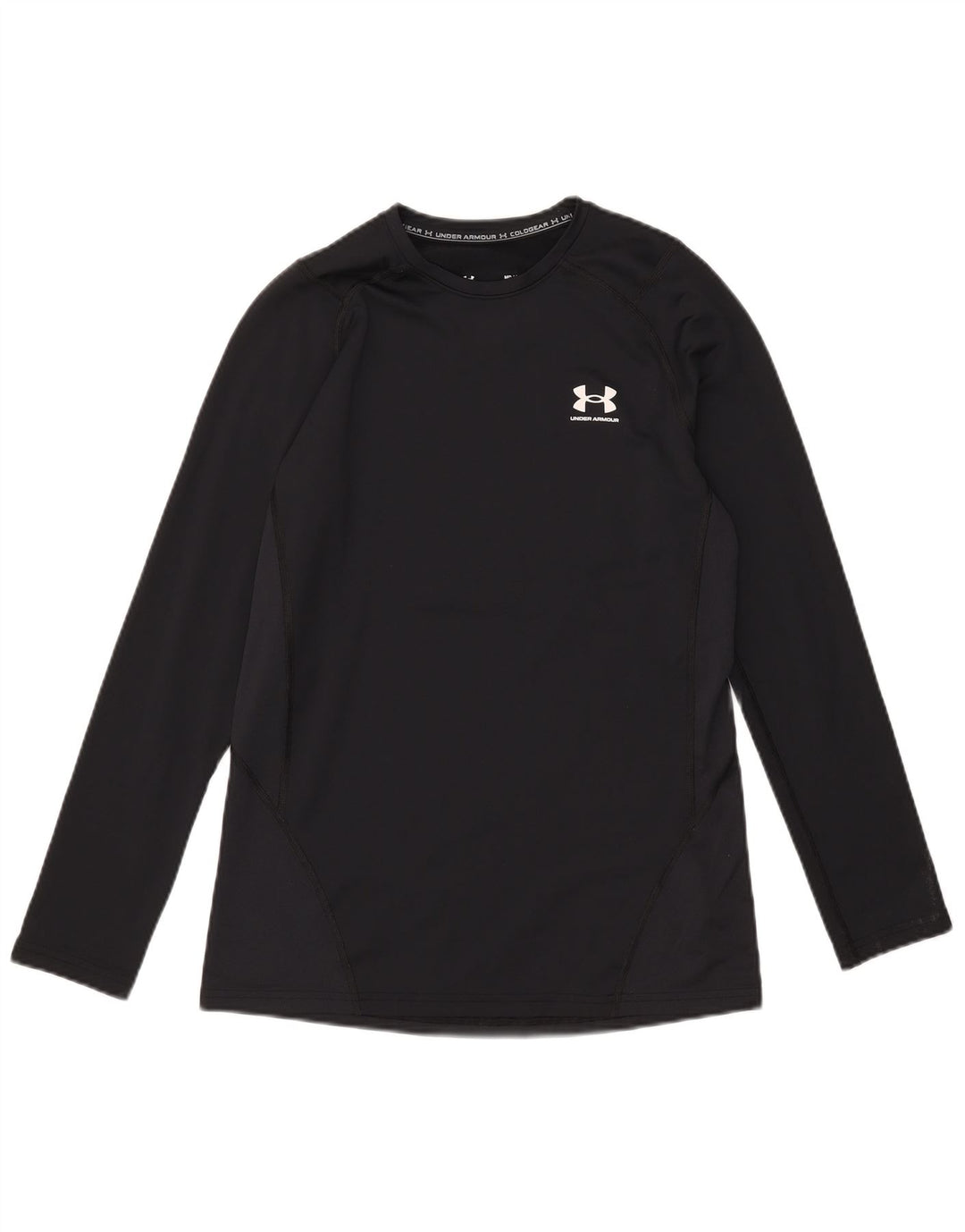 Under Armour Hombre Cold Gear Top Manga Larga Poliéster Negro Mediano