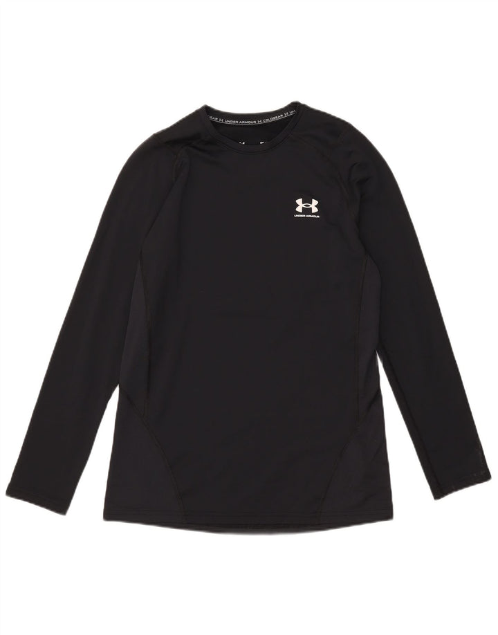 Under Armour Hombre Cold Gear Top Manga Larga Poliéster Negro Mediano