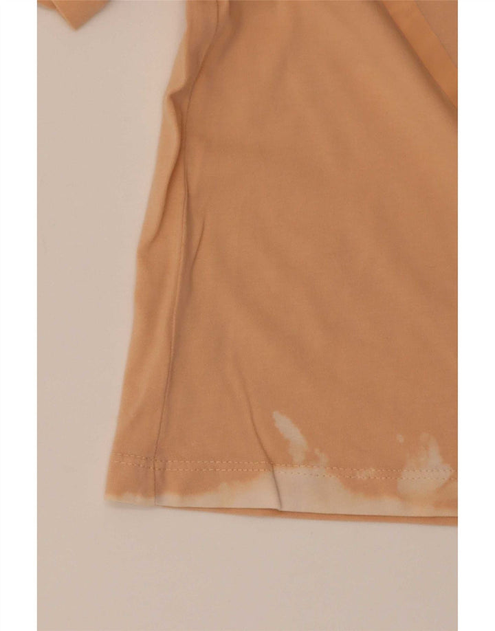 Guess Camiseta Corta Gráfica para Mujer UK 12 Medium Naranja