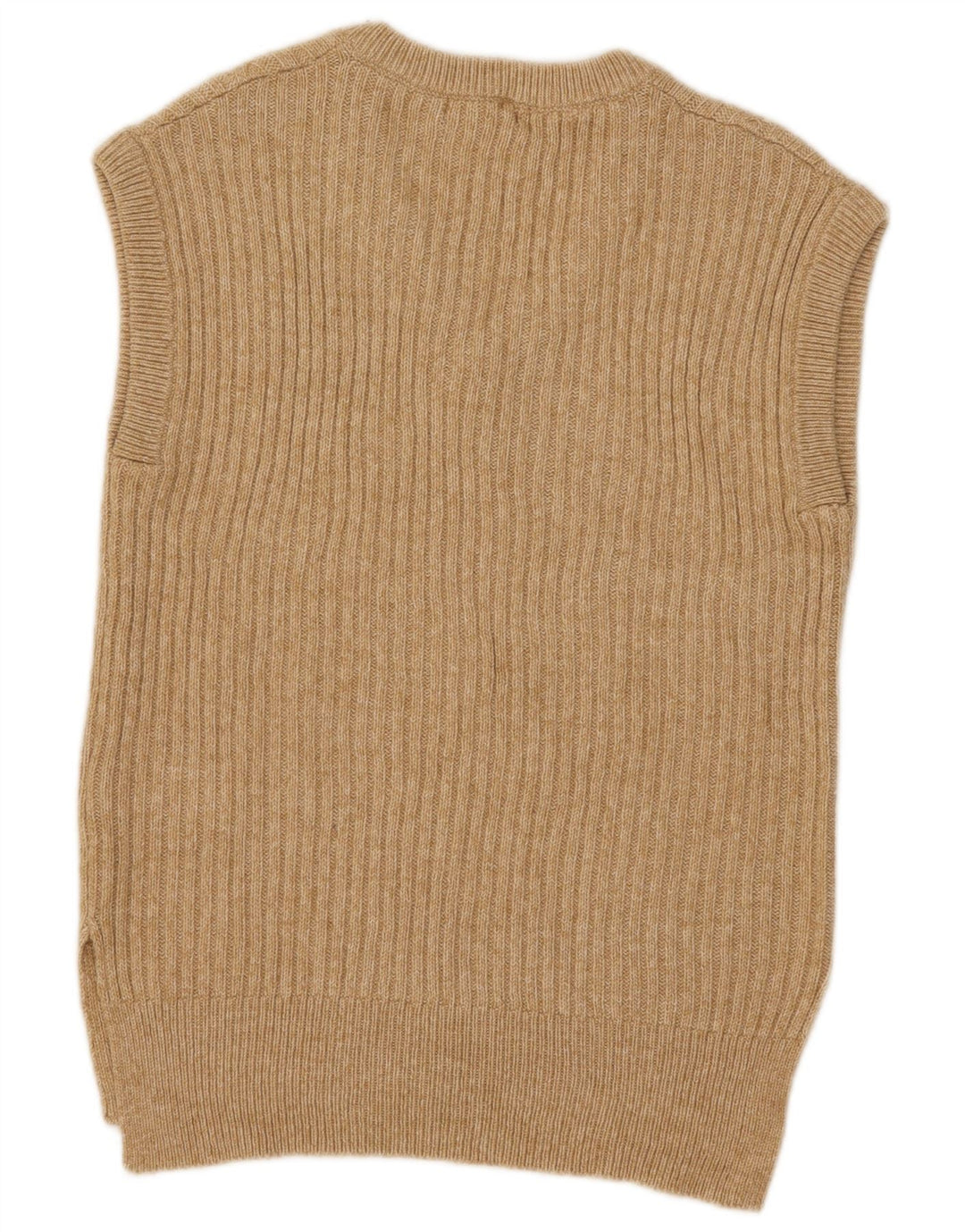 Marks & Spencer Camiseta sin mangas para mujer UK 10 Small Beige Cotton