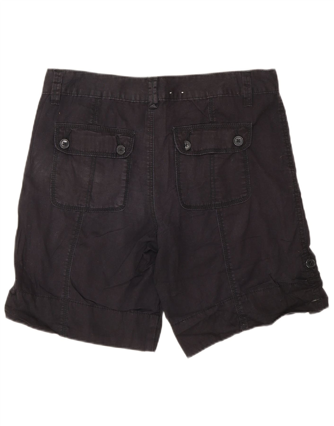 CALVIN KLEIN Shorts cargo para mujer US 6 Medium W30 Algodón negro