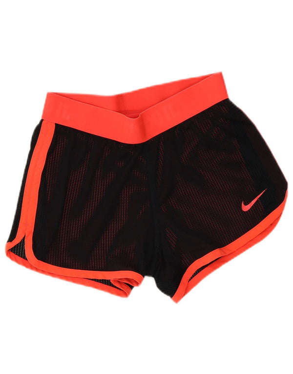 Nike Dri Fit Graphic - Pantalones cortos deportivos para mujer, talla 6, XS, color negro