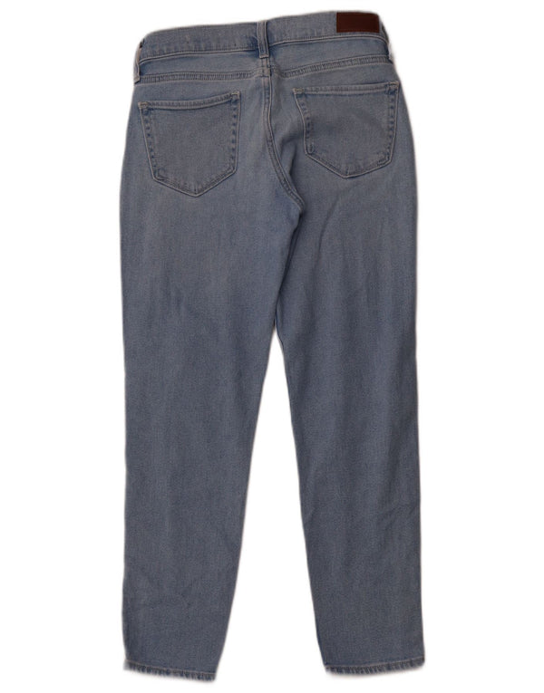 HOLLISTER Vaqueros ajustados desgastados estilo novio para mujer US 0 XS W24 L25 Azul