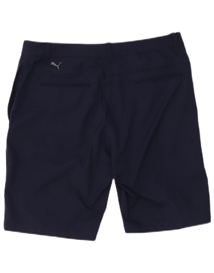 Puma Pantalones cortos chinos para hombre W36 grande azul marino