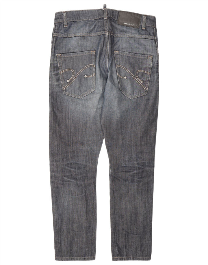 Sisley Vaqueros Slim Mujer W30 L28 Azul