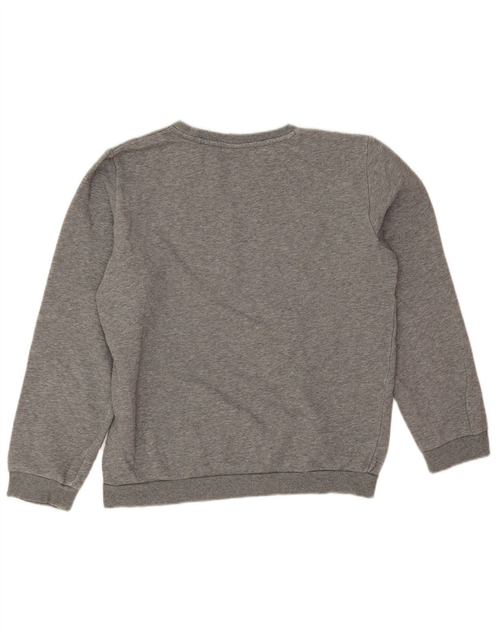 Puma Sudadera gráfica para niños 13-14 años Gris Algodón