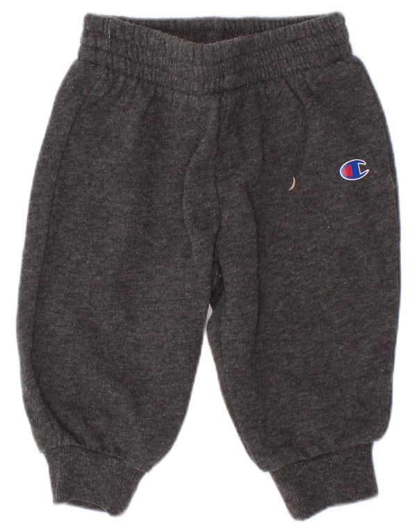 Champion Joggers - Pantalón de chándal para bebé, 3-6 meses, algodón gris