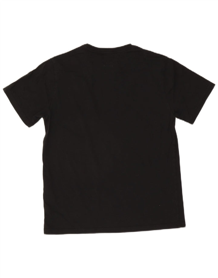 Levi's Camiseta estándar para hombre, talla mediana, negra