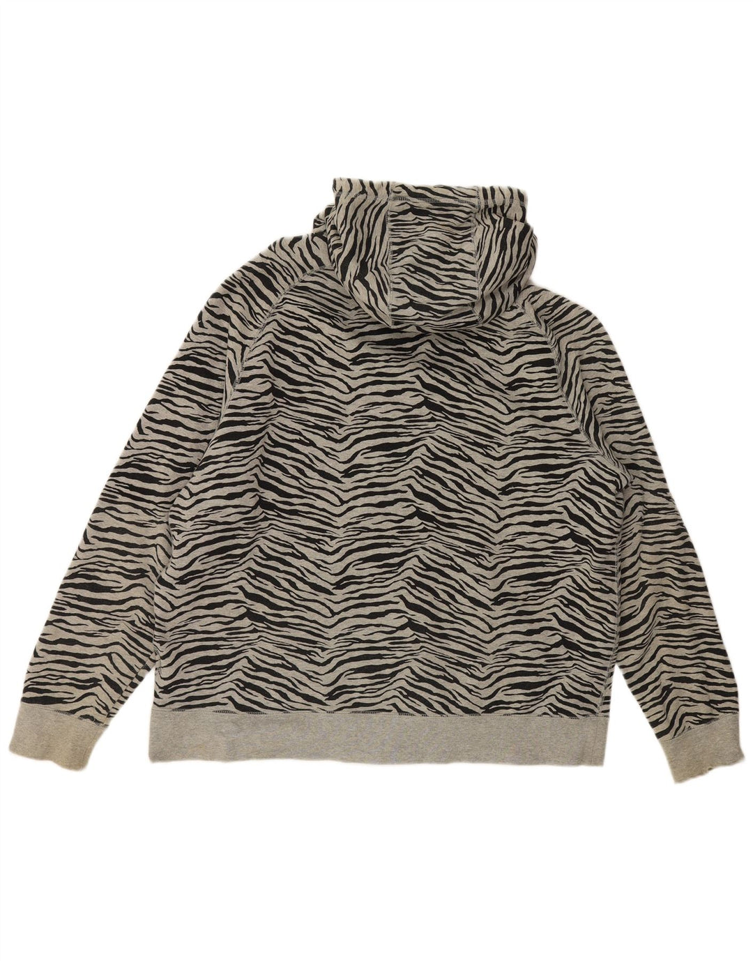Nike Mujer extragrande UK 20 2XL Algodón con estampado animal gris