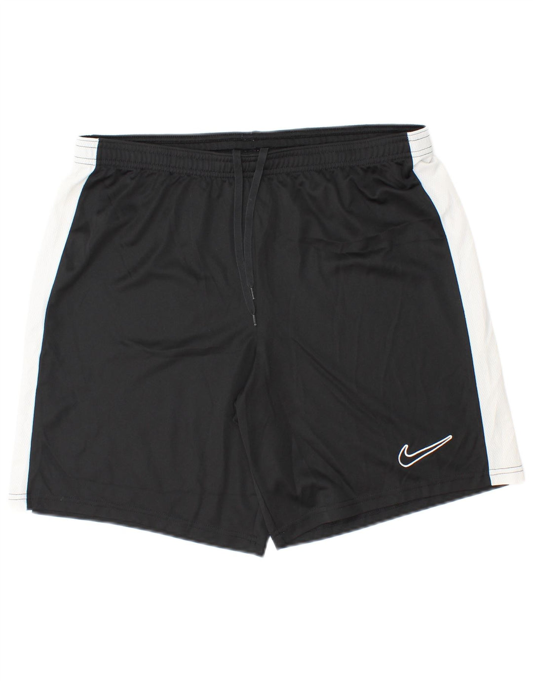 NIKE Pantalones cortos deportivos Dri Fit Slim Fit para hombre, tamaño grande, color negro, poliéster