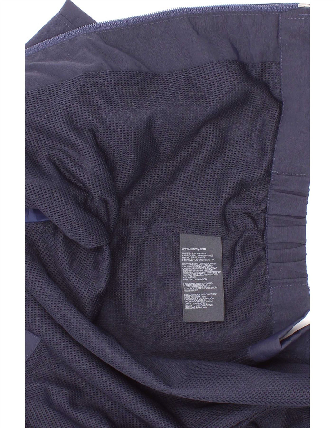 Tommy Hilfiger Chaqueta bomber con gráfico para niños 3-4 años Azul marino Poliéster