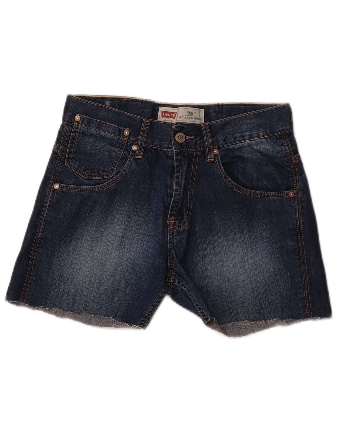 LEVI'S Shorts Vaqueros 508 Regular para Niña 15-16 Años W26 Algodón Azul