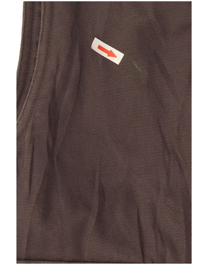 Duluth Trading Chaleco utilitario para hombre Reino Unido 36 Pequeño Algodón marrón