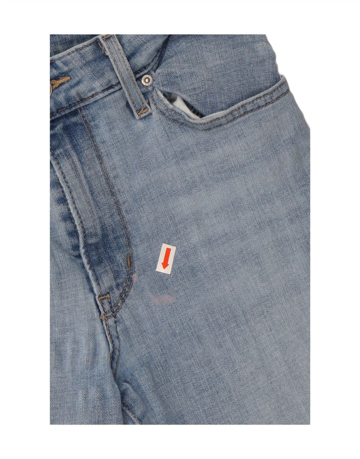 LEVI'S Vaqueros Rectos Mujer W29 L32 Algodón Azul