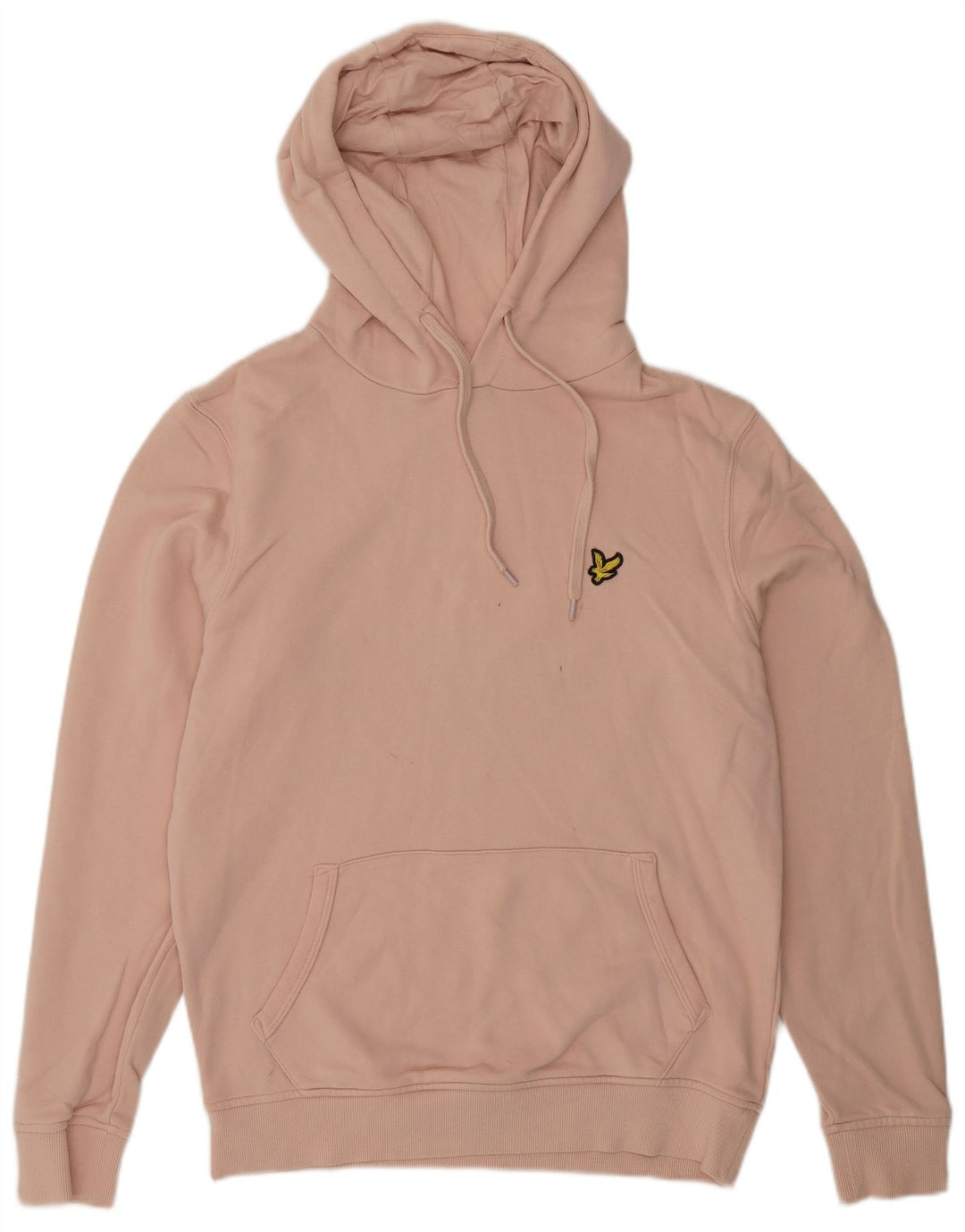 Lyle & Scott Jersey con capucha para hombre, color rosa medio, algodón
