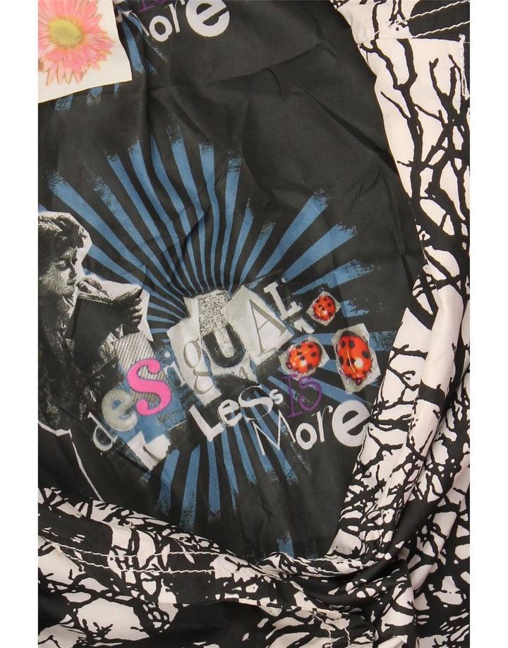 Abrigo Desigual para mujer EU 42 Poliéster floral multicolor grande