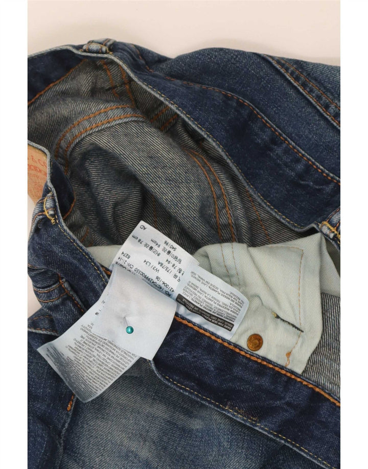 Levi's Hombre 504 Vaqueros Rectos W31 L34 Algodón Azul