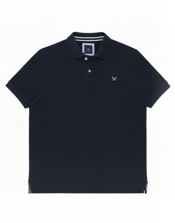 Crew Clothing Polo para hombre 2XL Algodón azul marino