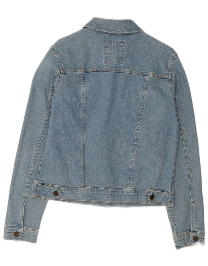 Crew Clothing Chaqueta vaquera para mujer UK 12 Azul medio