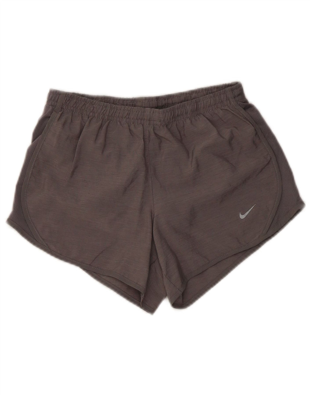 Pantalones cortos deportivos Nike Dri Fit para niñas 10-11 años Poliéster gris medio