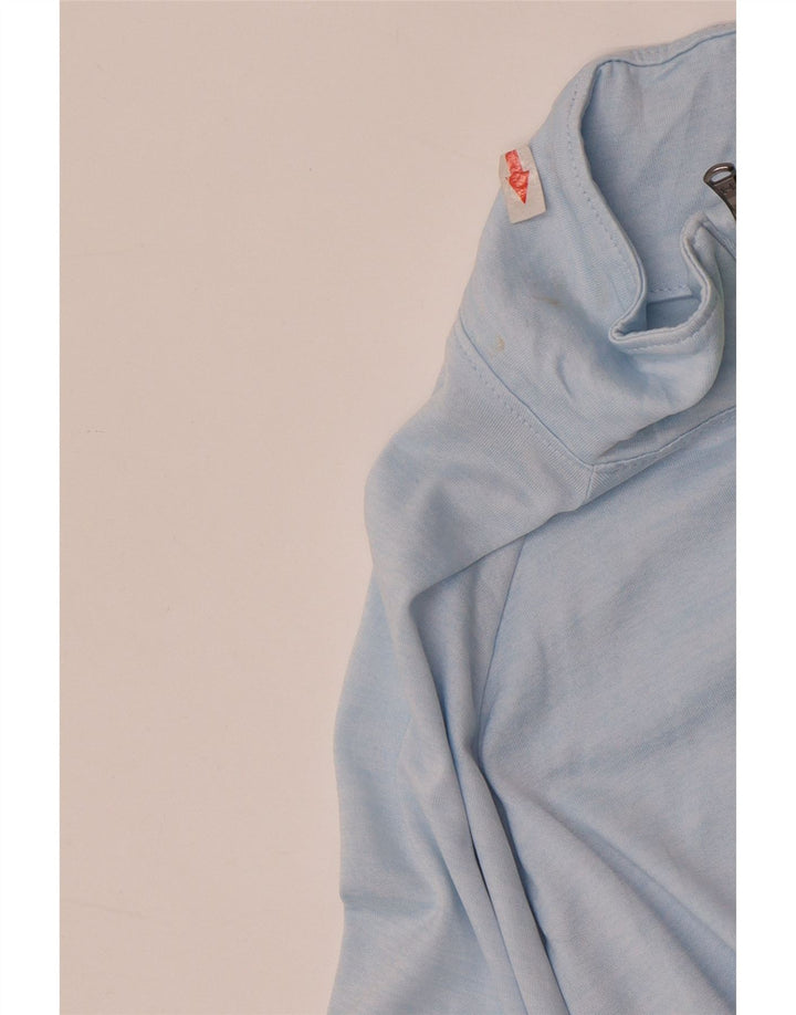 Under Armour Mujer Heat Gear Jersey Chándal Top UK 12 Azul Medio