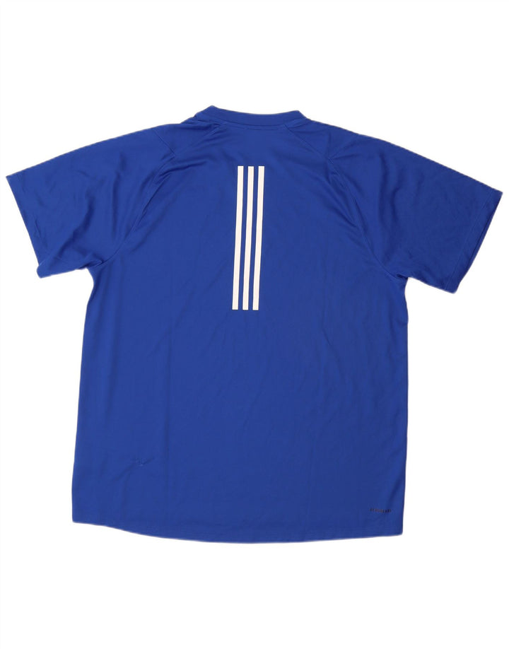 Adidas Hombre Aeroready Camiseta Top XL Azul Poliéster