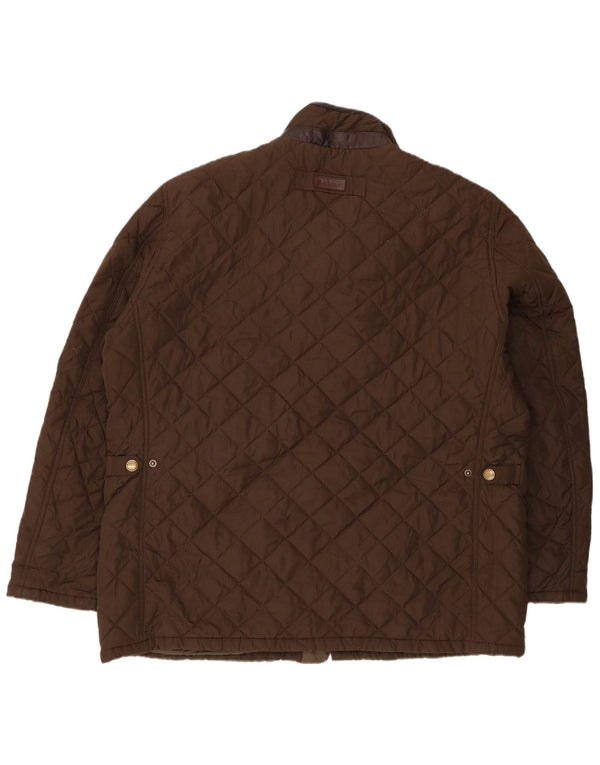 Barbour Chaqueta acolchada para hombre UK 44 2XL Marrón Poliéster