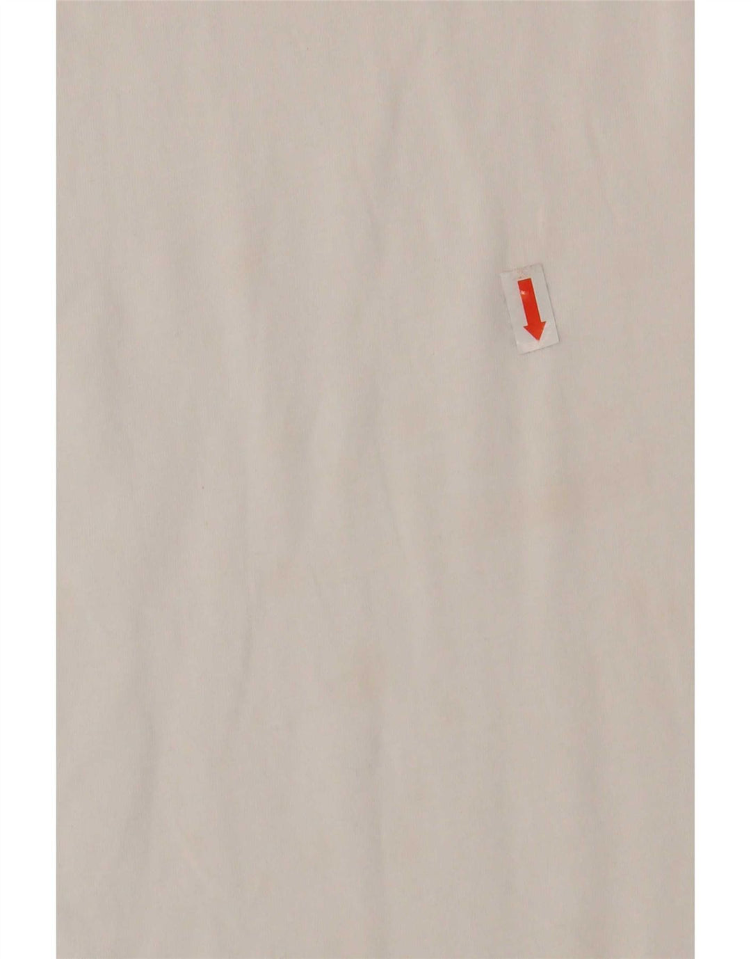 Diesel Hombre Camiseta Gráfica Top XL Algodón Blanco
