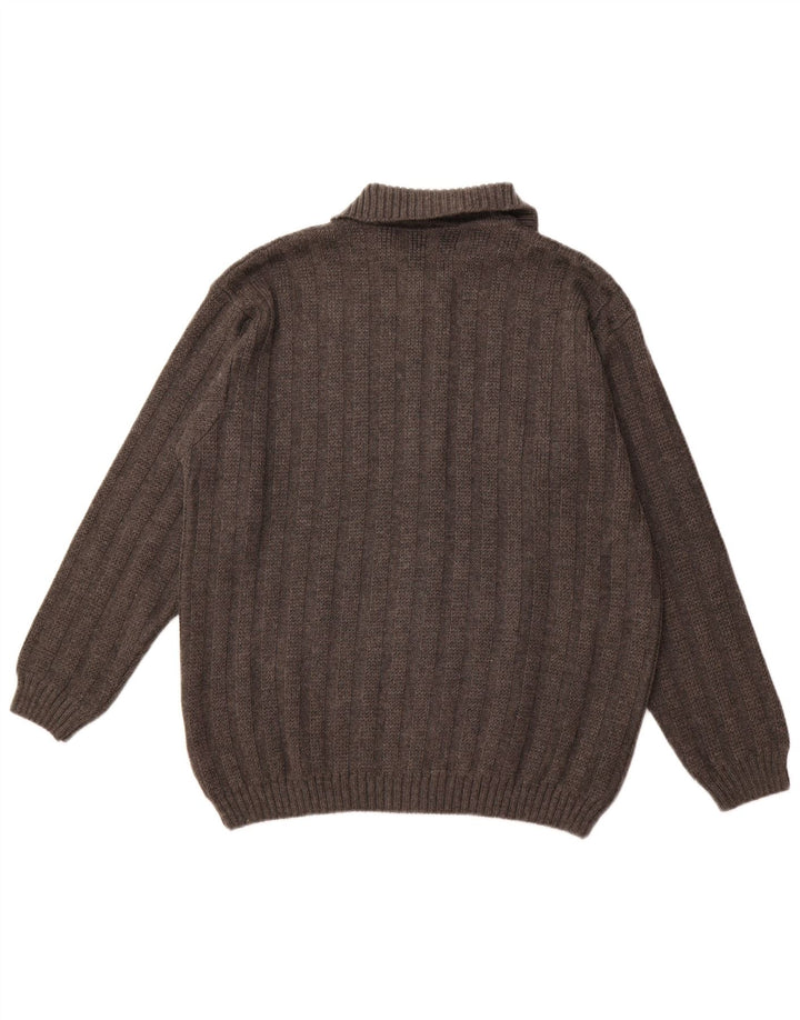 NORTH SAILS Suéter tipo cárdigan para hombre Acrílico gris grande