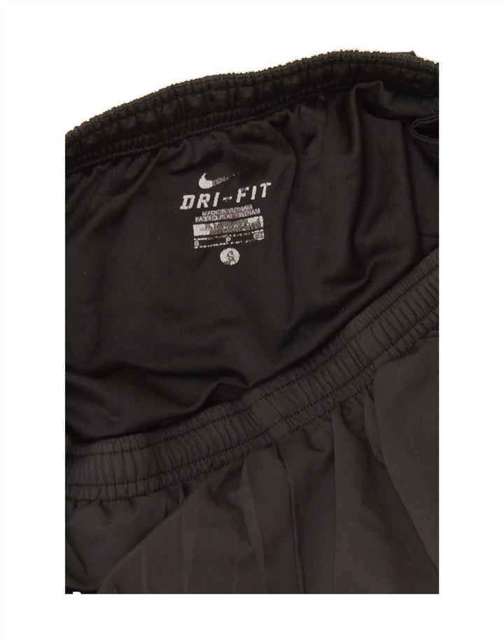 NIKE Boys Dri Fit Sport Shorts 8-9 Years Small Black Vintage Nike and Second-Hand Nike from Messina Hembry 