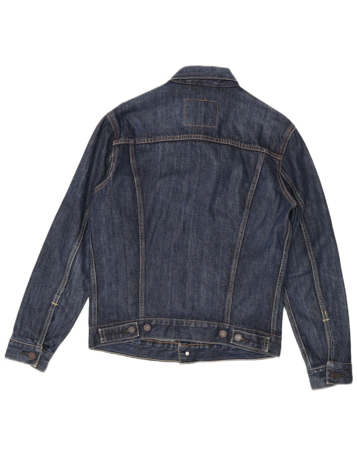 Levi's Chaqueta vaquera para hombre UK 36 Small Azul marino Algodón