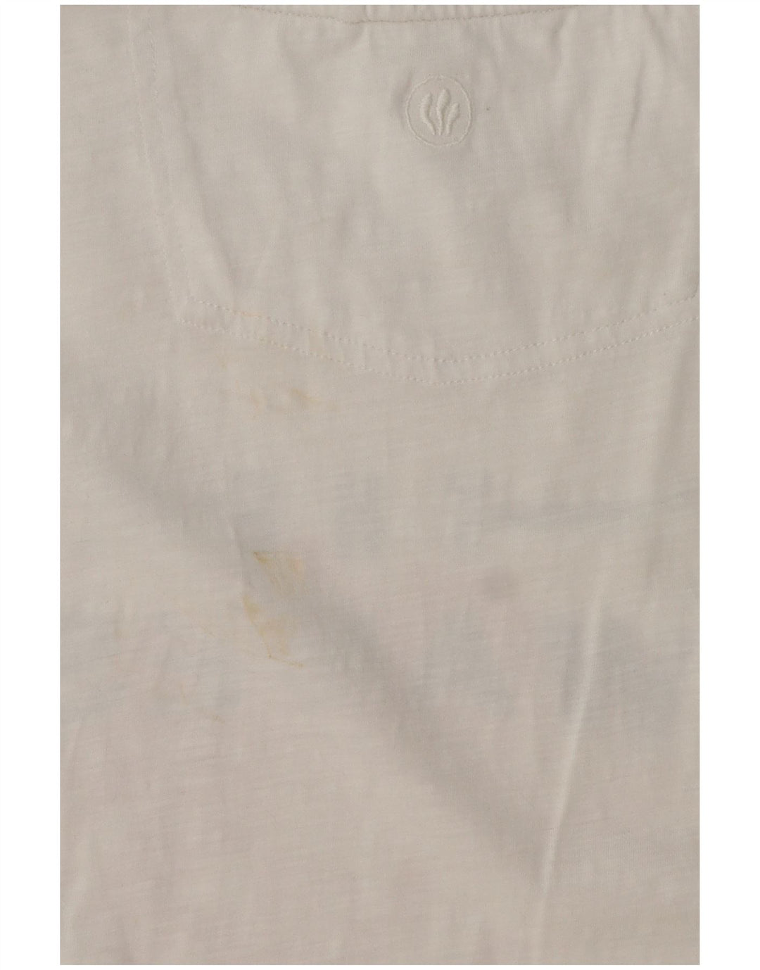 Camiseta gráfica para hombre Fat Face Top grande de algodón blanco