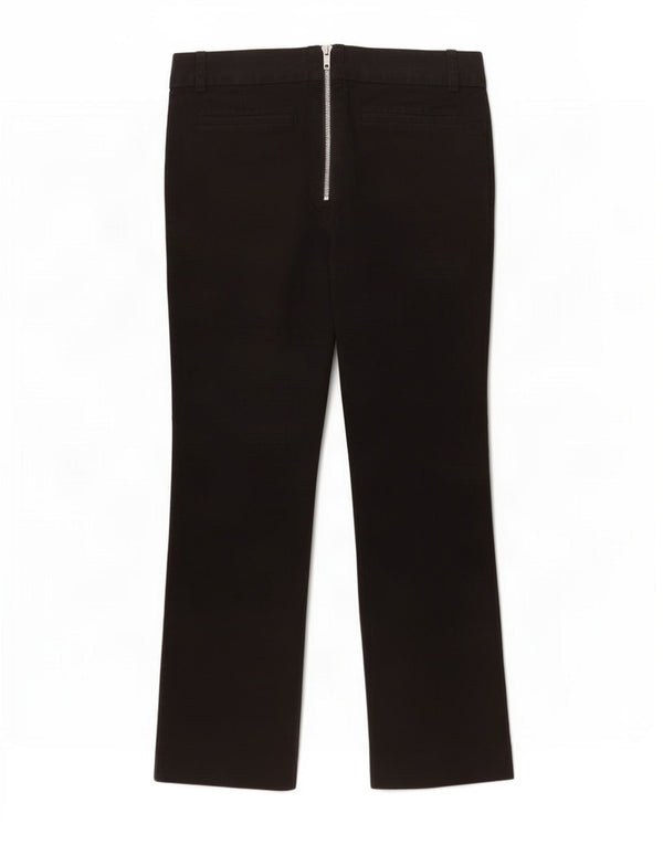 Zara Mujer Pantalones Casuales Bootcut EU 40 Medium W30 L27 Algodón Negro