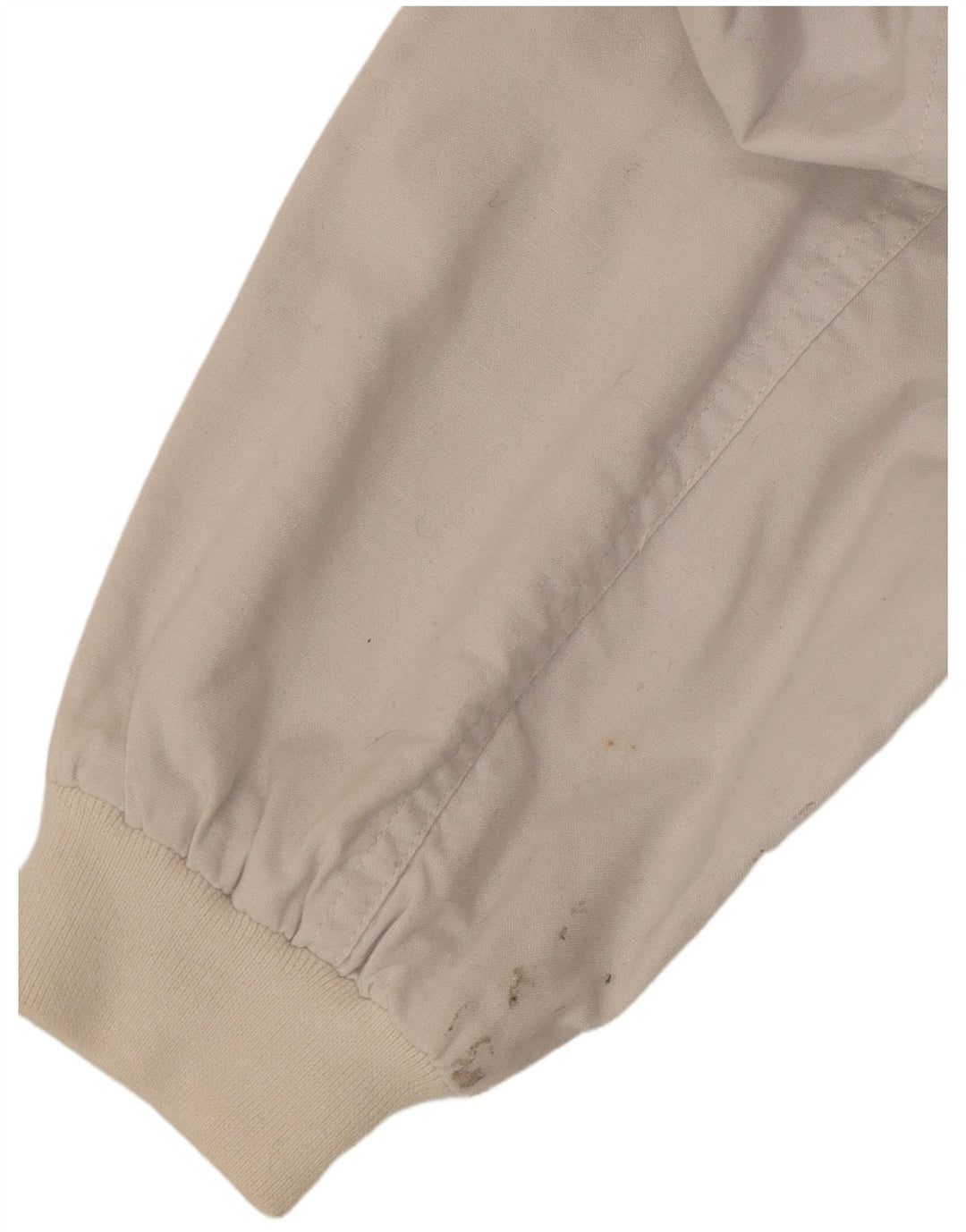 Nuevo Fast Mens Botón Cuello Sudadera Jumper Grande Algodón Blanco