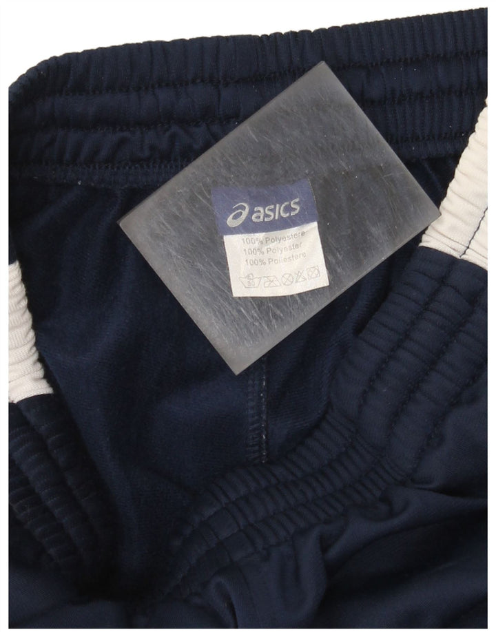 Pantalones de chándal Asics para mujer UK 40 Medium Azul marino Colorblock