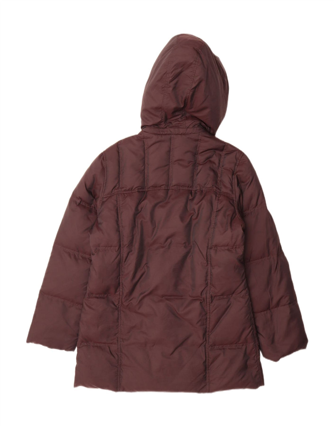 Fila Abrigo acolchado con capucha para mujer UK 44 Poliamida marrón medio