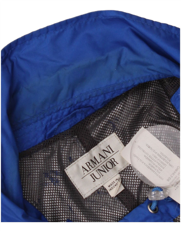 Armani Chaqueta cortavientos para niño 13-14 años Azul Poliamida