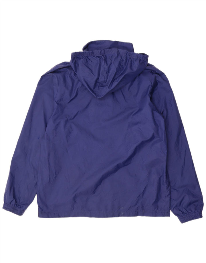 Adidas Chubasquero con capucha para niño 13-14 años Azul Marino Poliéster