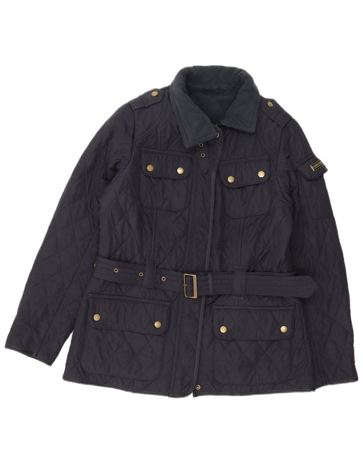 Barbour Chaqueta acolchada para mujer Reino Unido 44 Grande Azul marino