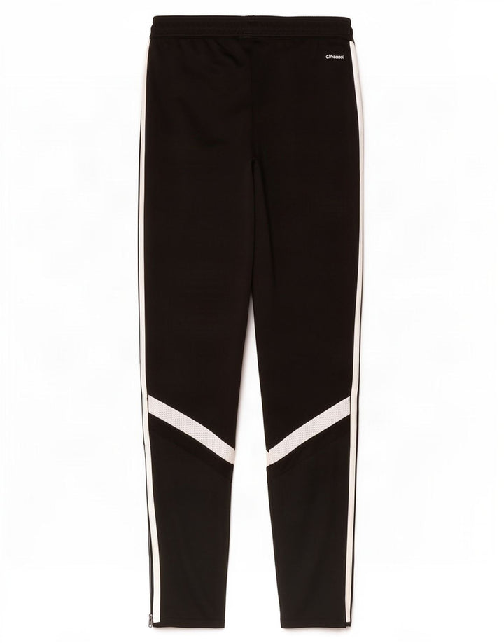 Adidas Mens Climacool Chándal Pantalones Pequeños Negro Poliéster