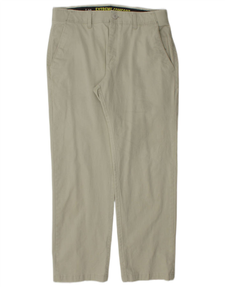 LEE Pantalones chinos rectos Extreme Comfort para hombre W33 L30 Algodón verde