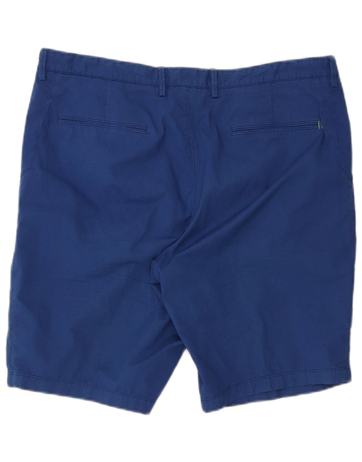 Pantalones cortos chinos Hugo Boss para hombre W38 XL Azul
