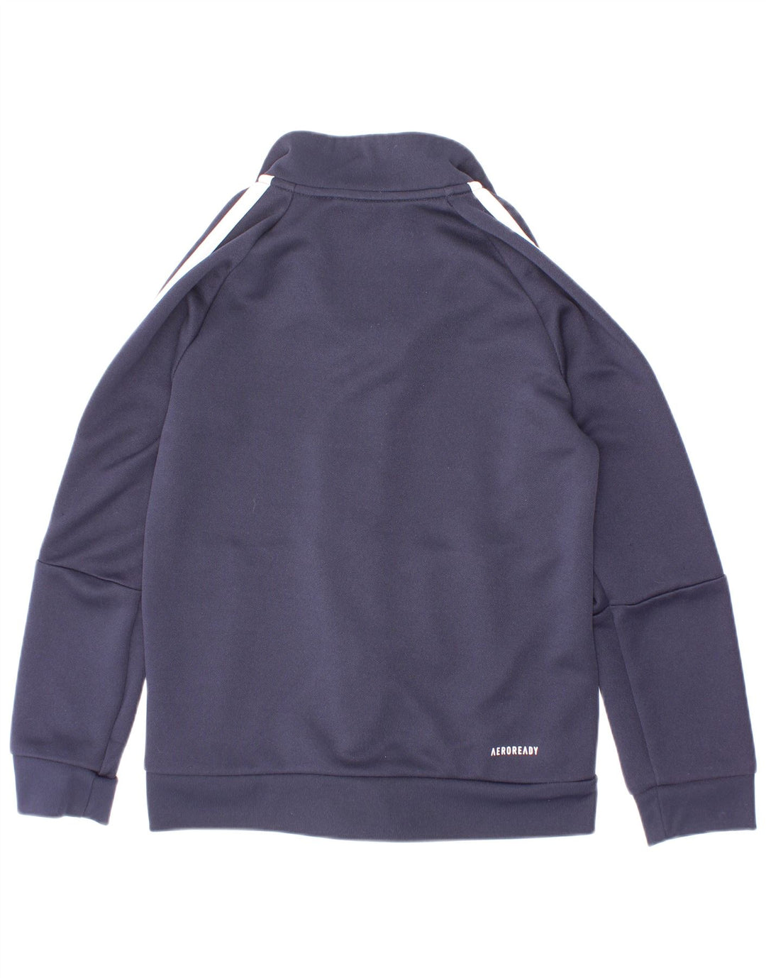 Adidas Chicos Aeroready Chándal Top Chaqueta 7-8 Años Azul Marino Poliéster