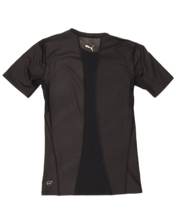 Puma Mens BVB Dortmund Graphic Camiseta Top Mediano Negro