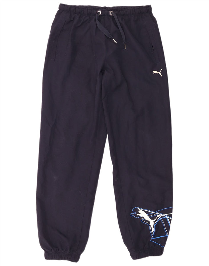 PUMA Pantalones de chándal con estampado gráfico Joggers Medium Navy Blue