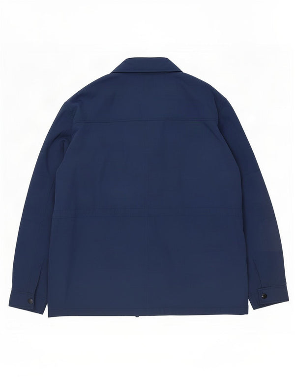 Marks & Spencer Chaqueta utilitaria con capucha azul Harbour para hombre UK 46 3XL Azul marino