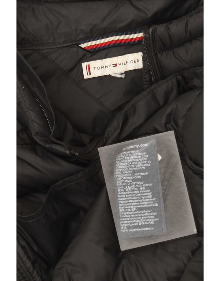 Tommy Hilfiger Chaqueta acolchada para mujer UK 20 2XL Poliamida negra